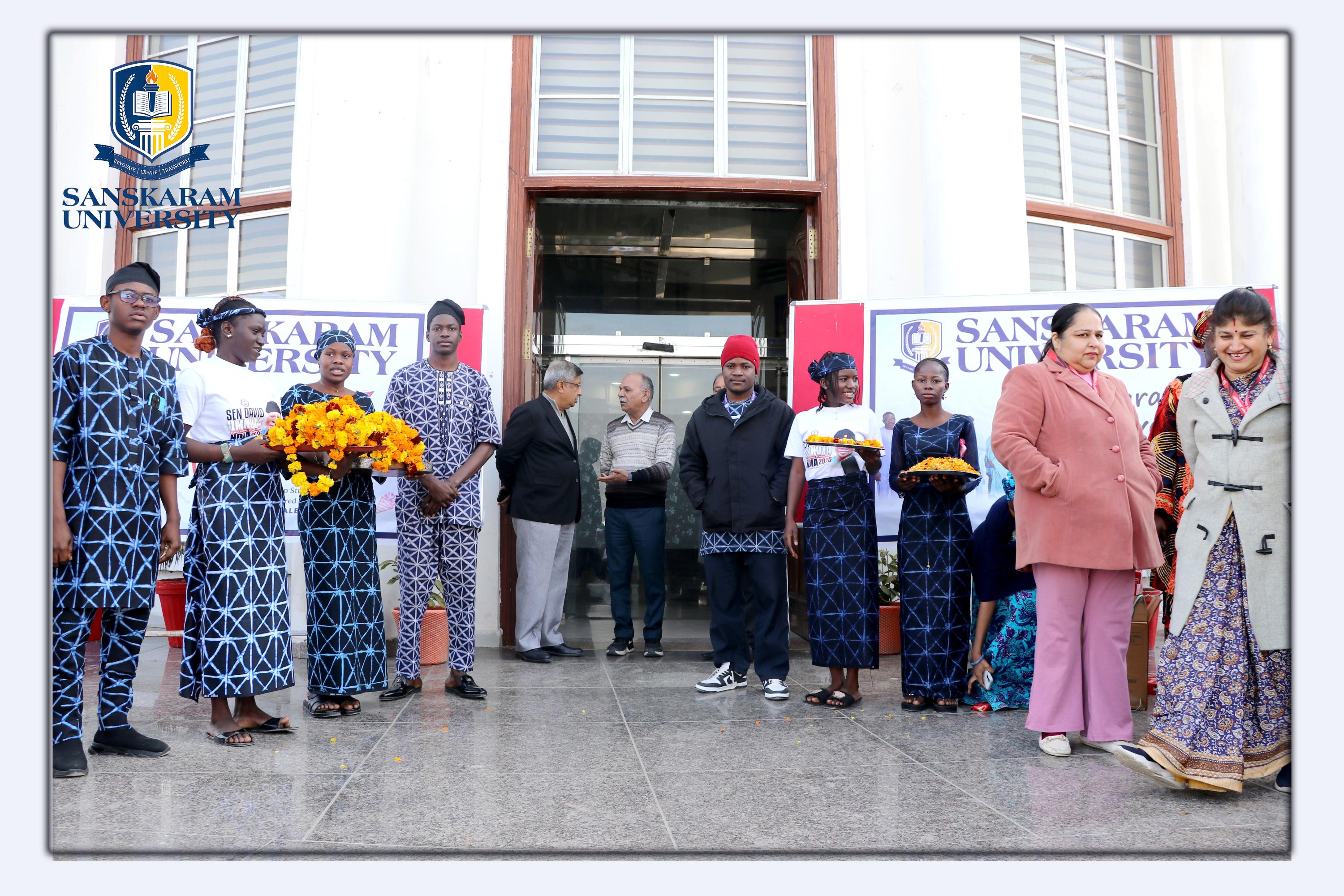 Sanskaram University campus event activity