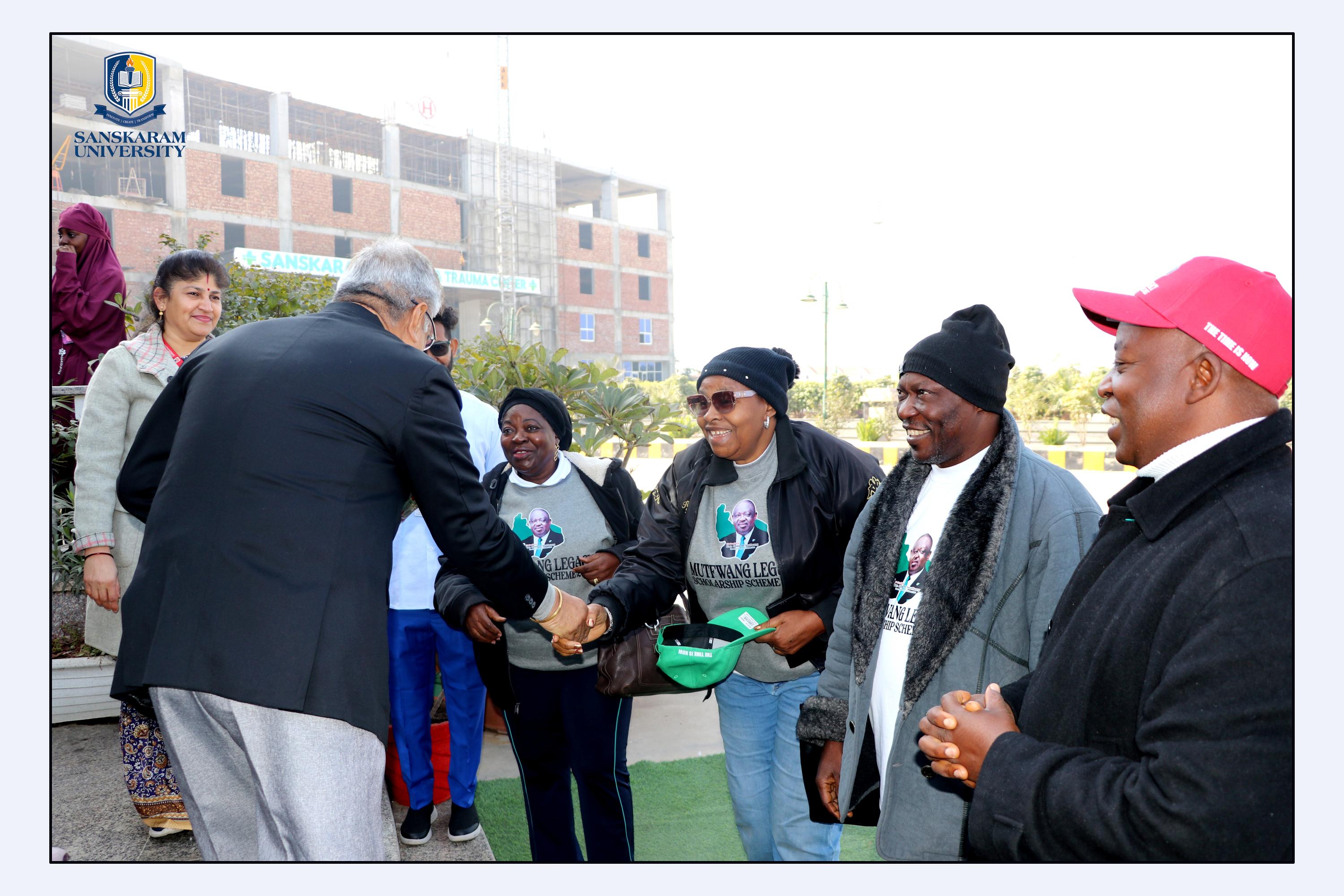 Sanskaram University campus event activity