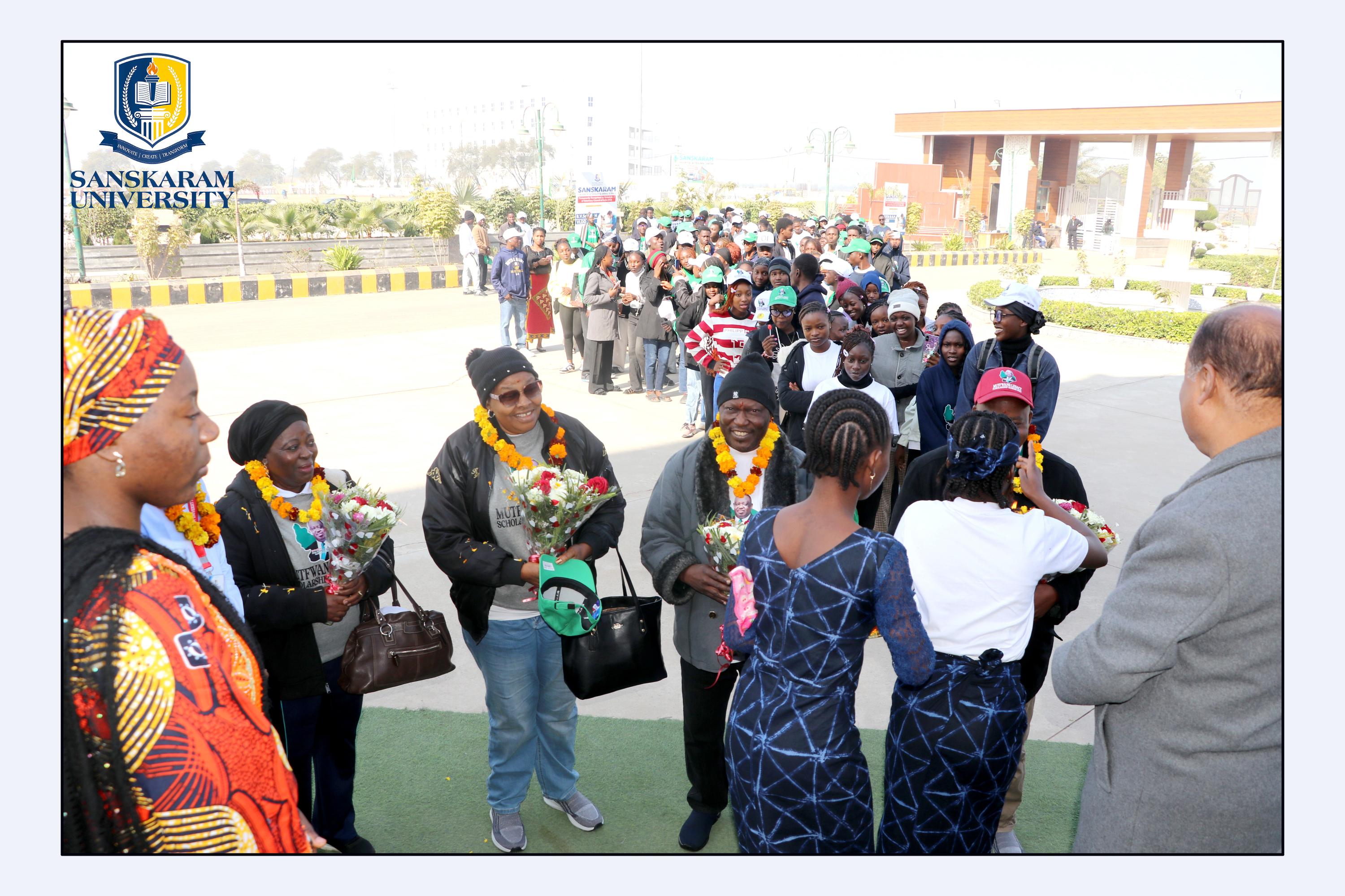 Sanskaram University campus event activity