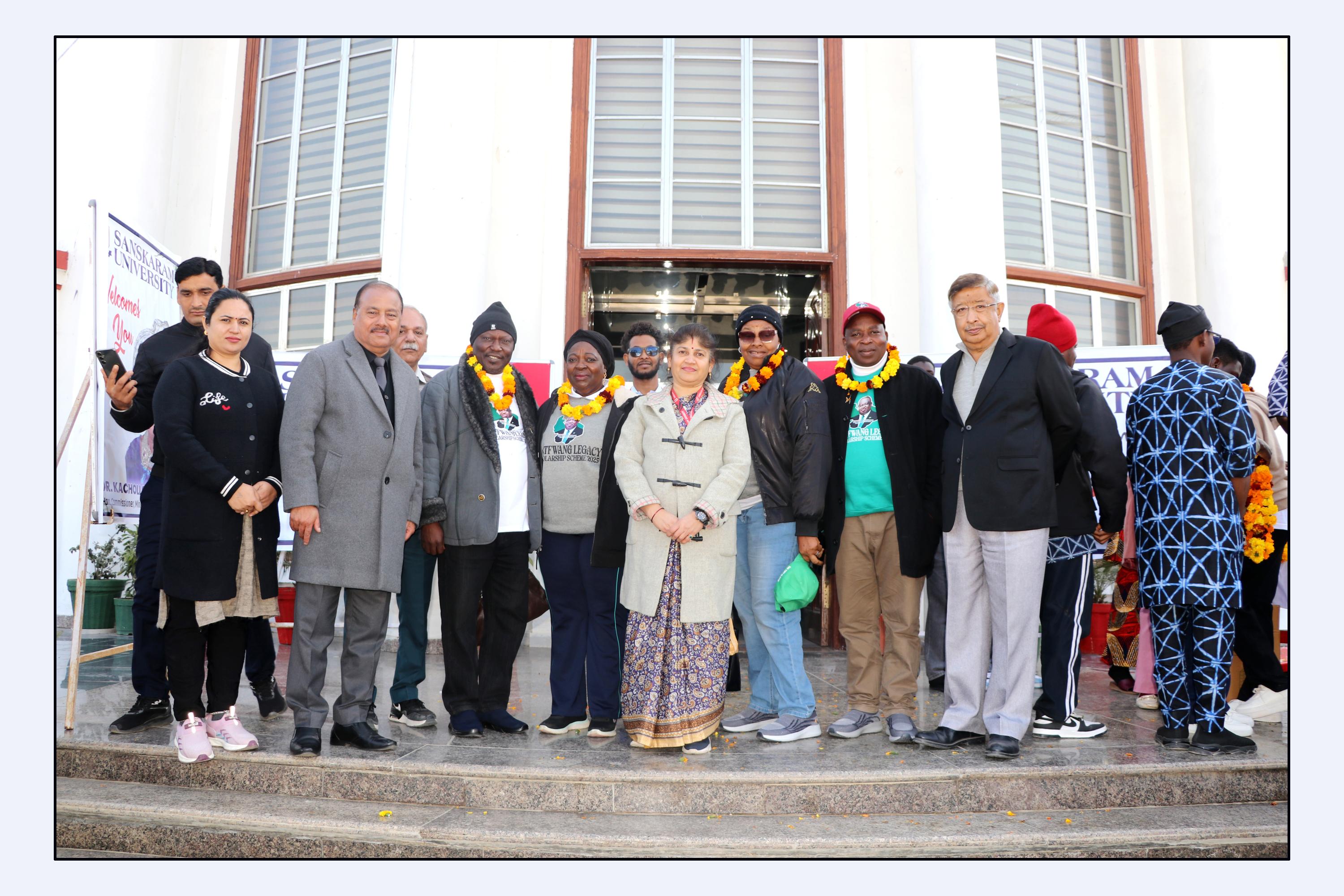 Sanskaram University campus event activity
