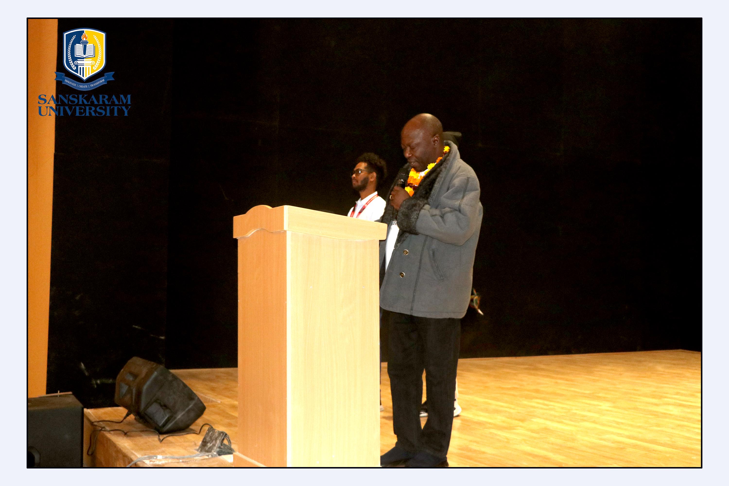 Sanskaram University campus event activity