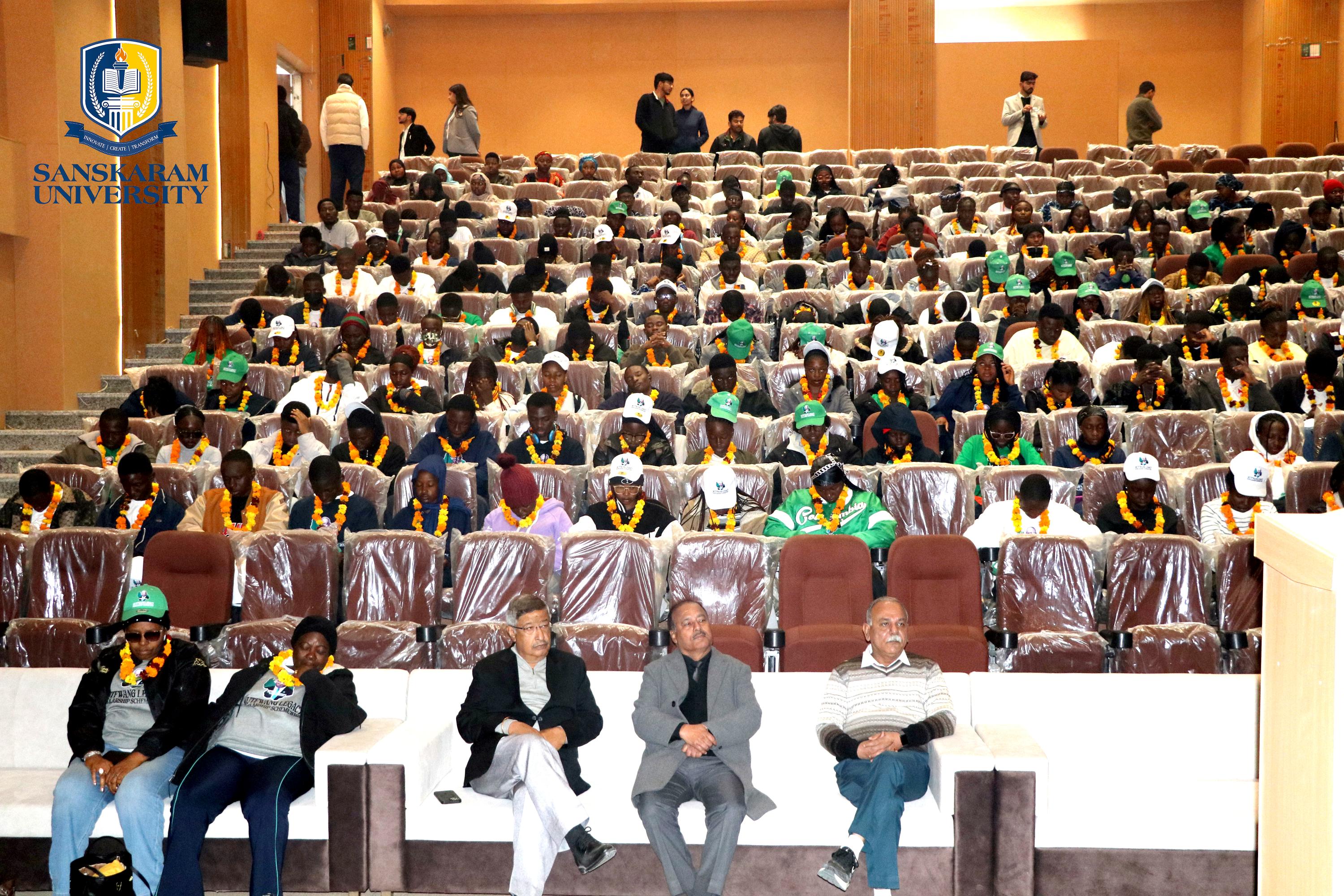 Sanskaram University campus event activity