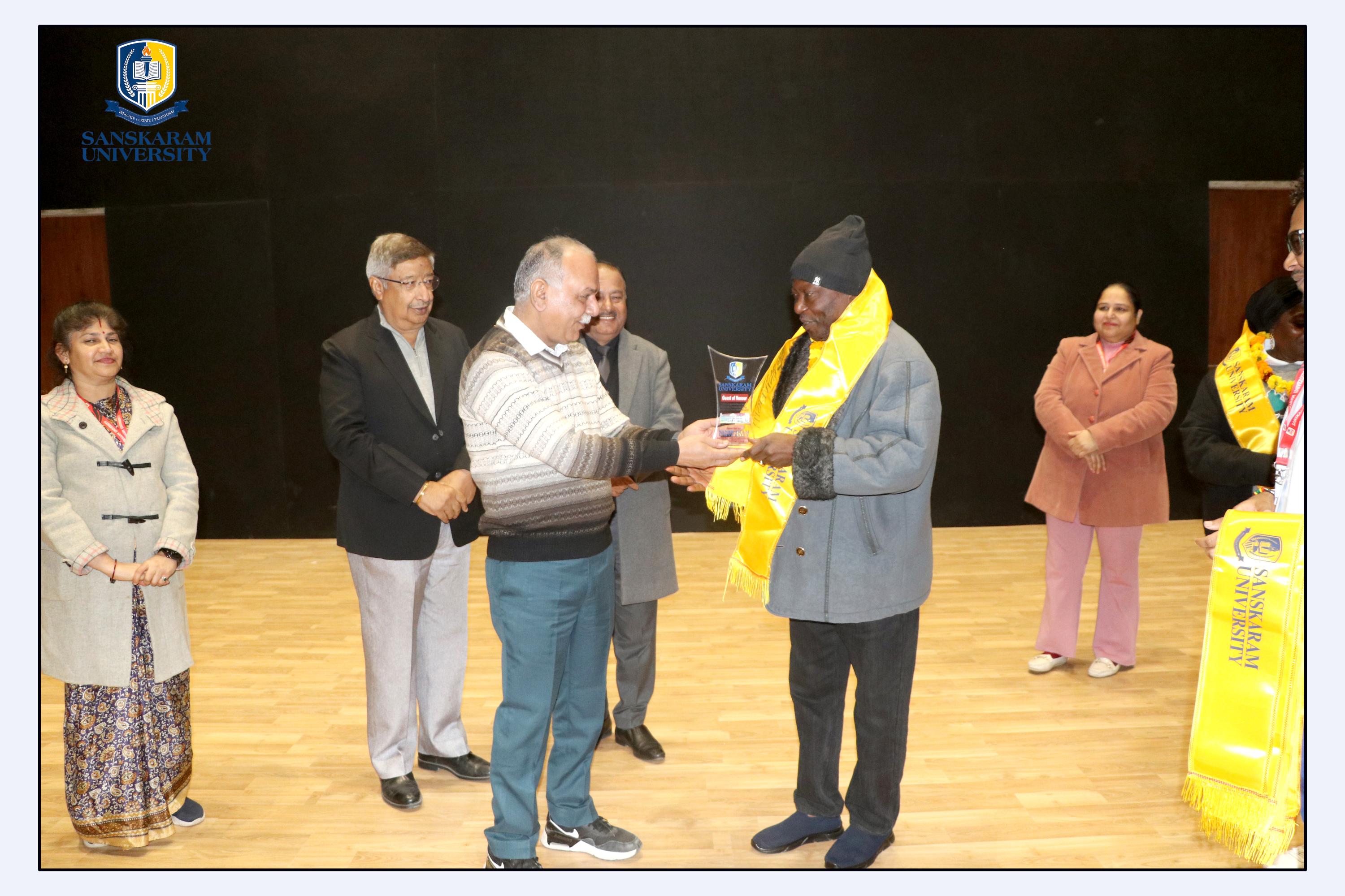 Sanskaram University campus event activity