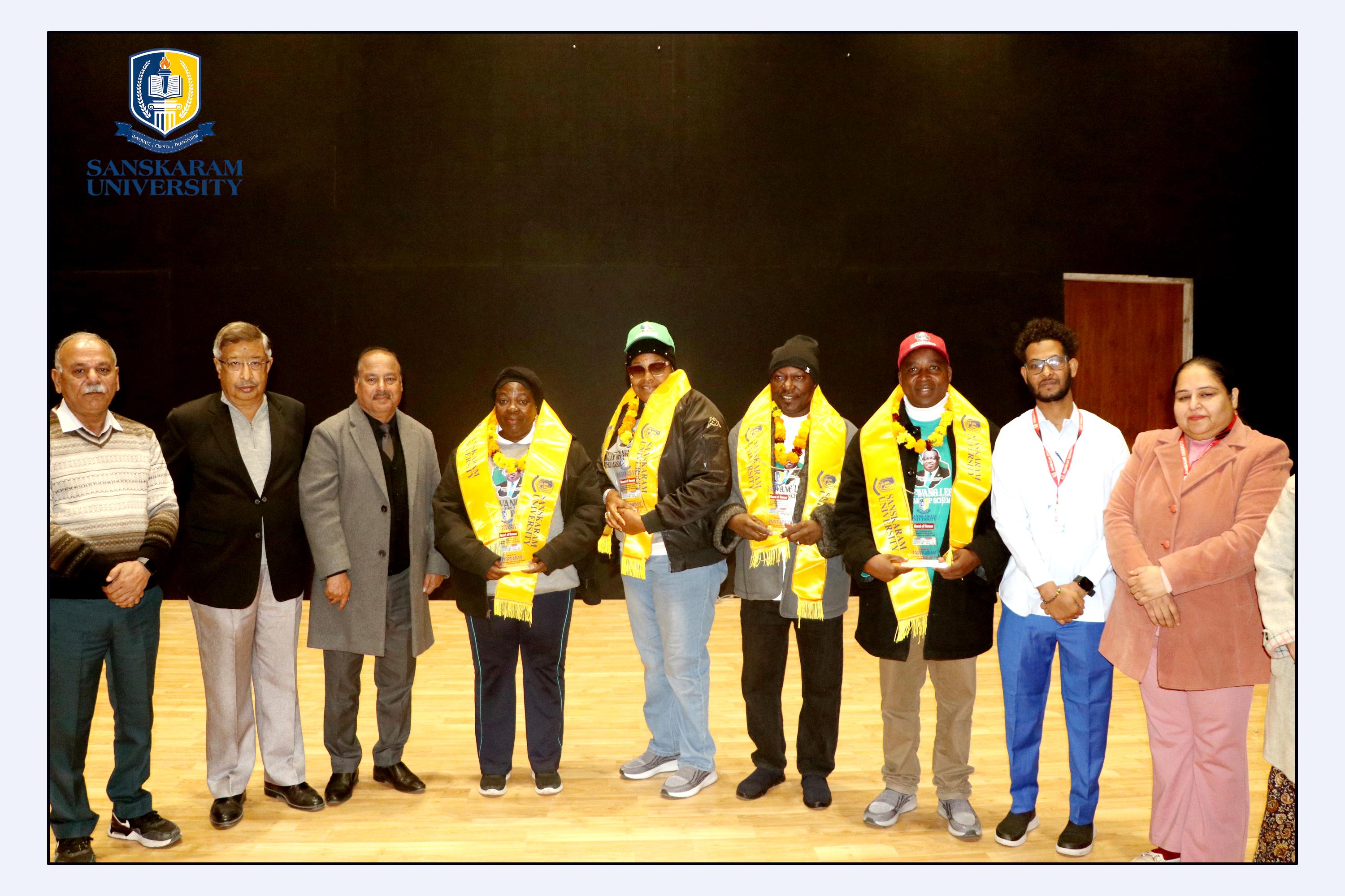 Sanskaram University campus event activity