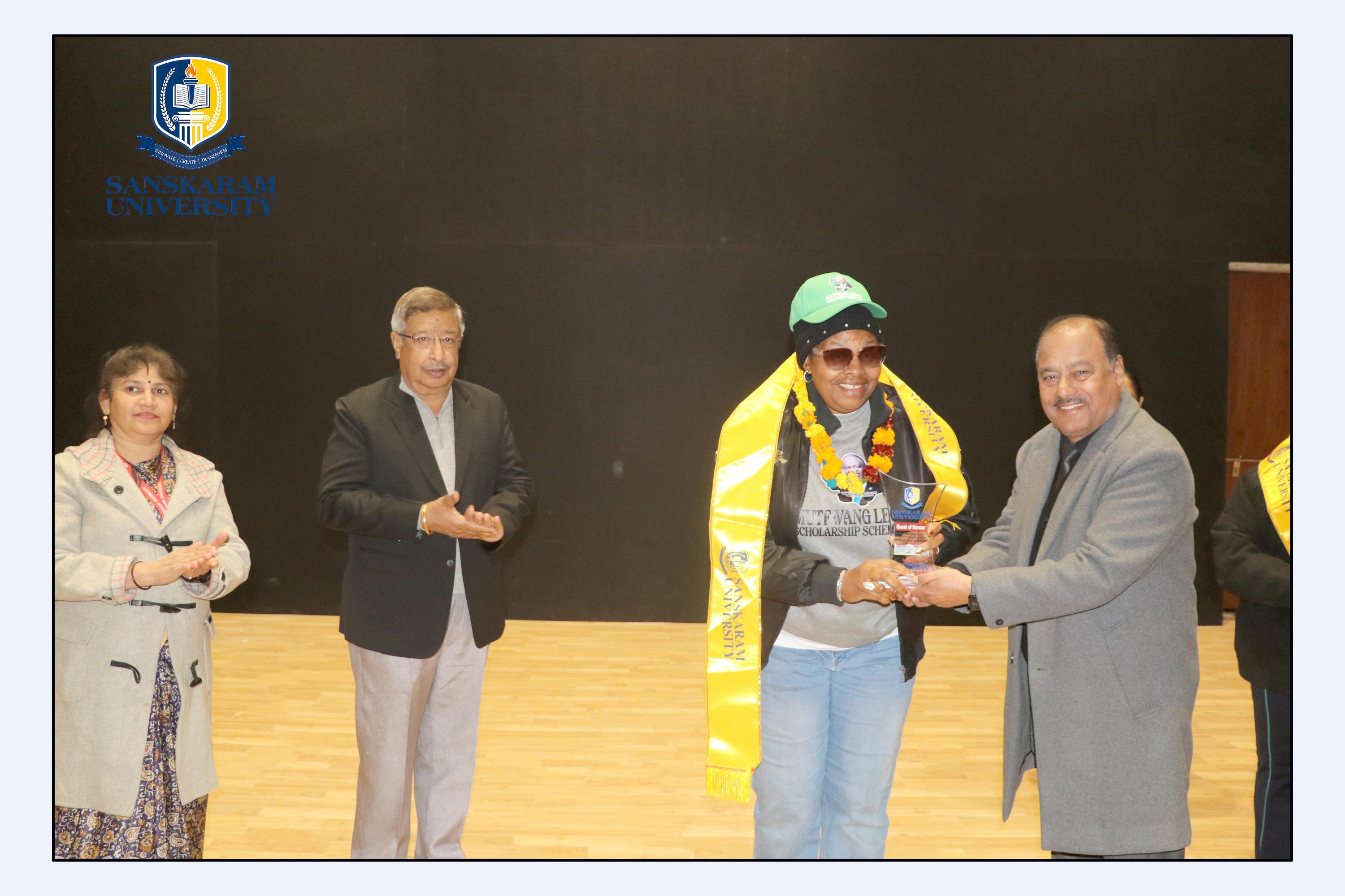 Sanskaram University campus event activity